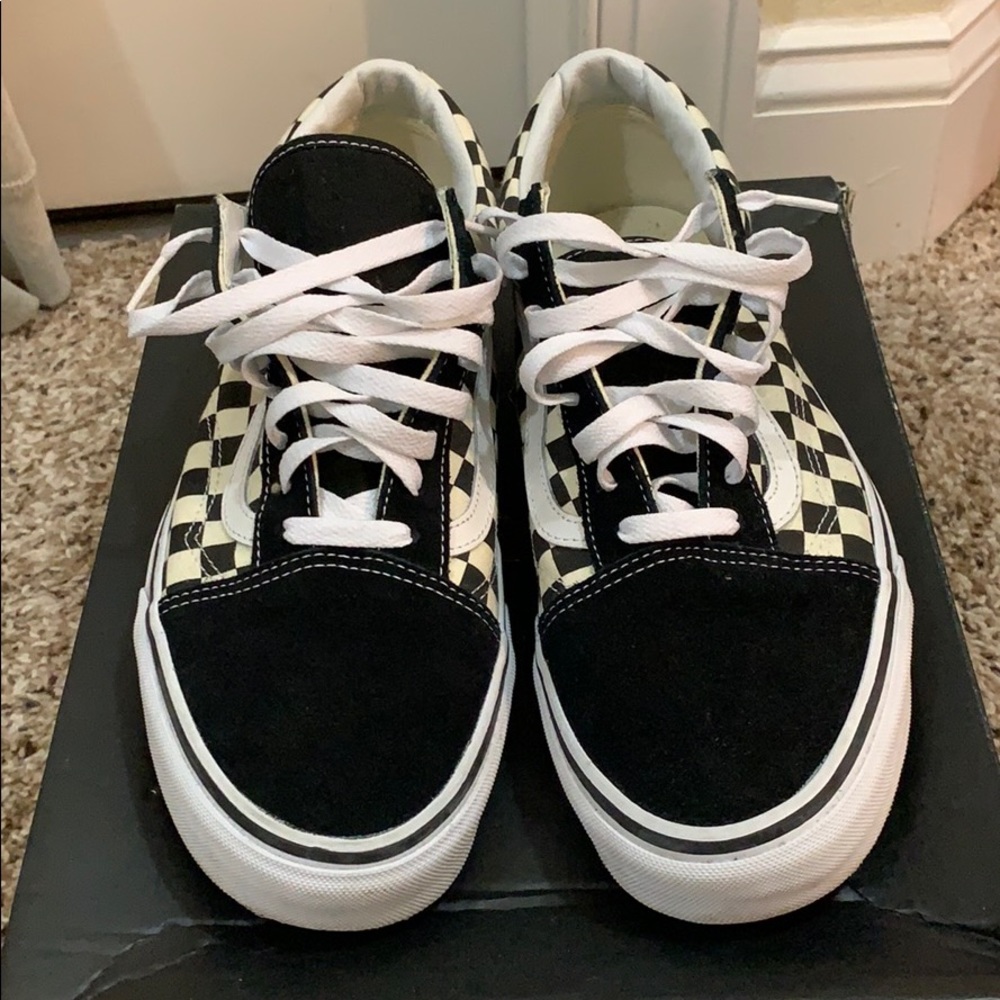 Checkered Vans